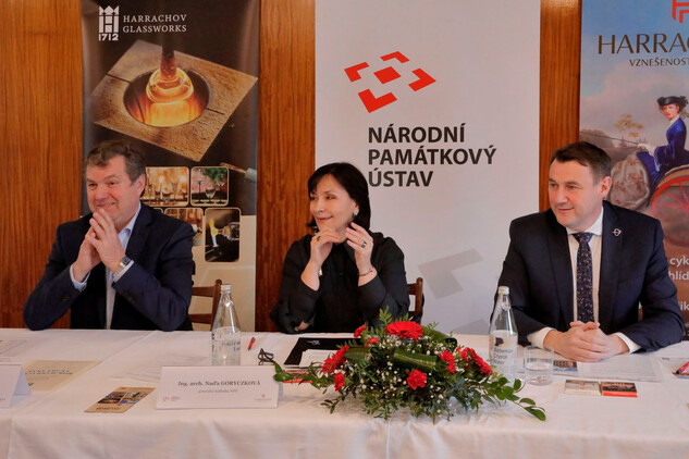 Slavnostní zahájení projektu Harrachové  ve sklárně Novosad a syn v Harrachově
