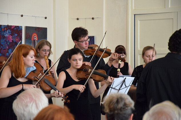 Komorní orchestr Jižního předměstí (část členů)
