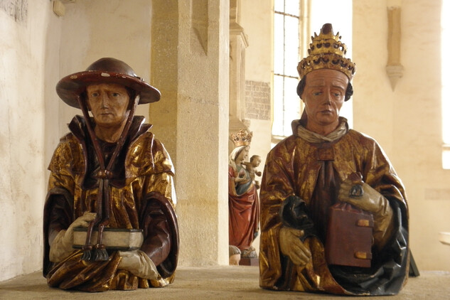 Vodní hrad Švihov - Galerie - Kaple (církevní otcové)