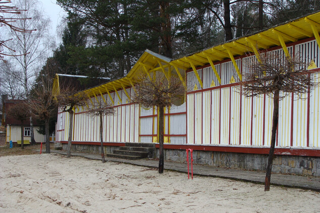 Převlékárny před obnovou