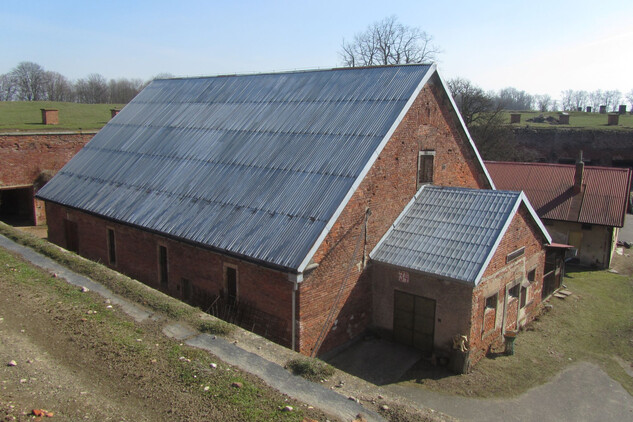 Muniční sklad bastionu IV. – před obnovu, 2019