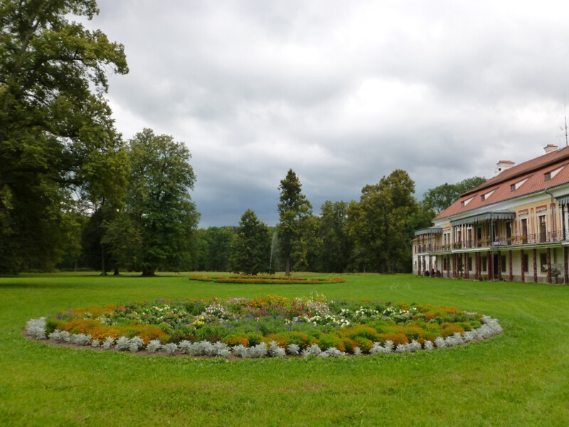 Červený Dvůr, zámecký park.