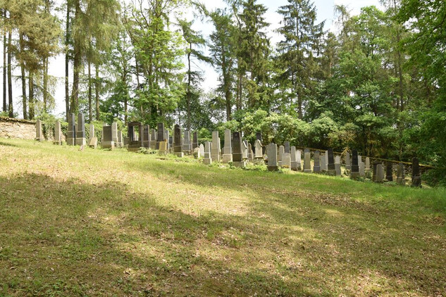 Kovářov, židovský hřbitov, prohlášen za kulturní památku v roce 2019