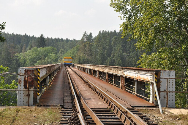 Železniční příhradový most, Červená - Jetětice | © NPÚ ÚOP ČB