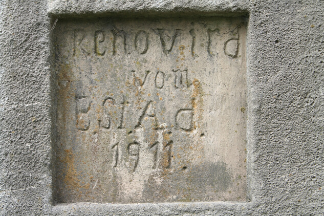 Cizkrajov, kamenný klenutý most, detail