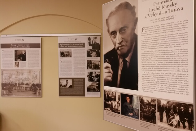 Výstava Ve znamení tří deklarací v galerii NPÚ v Českých Budějovicích