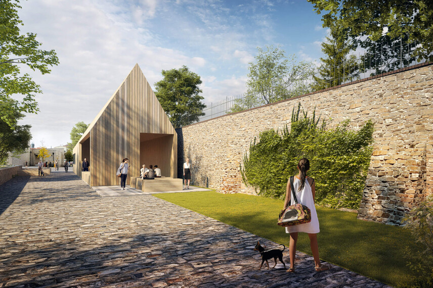 studie prostoru hradeb v Žatci | © Šmídová Landscape Architects, s.r.o.