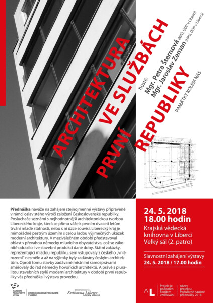 Zahájení výstavy Architektura ve službách první republiky