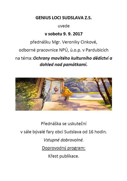 Genius loci Sudslava