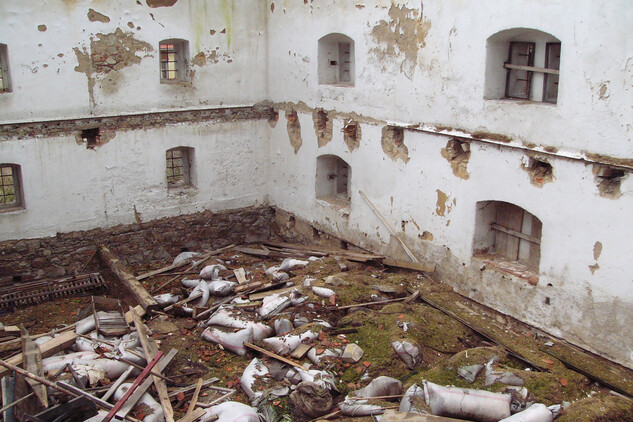 Bijadla, sýpka, pohled do interiéru, 2007