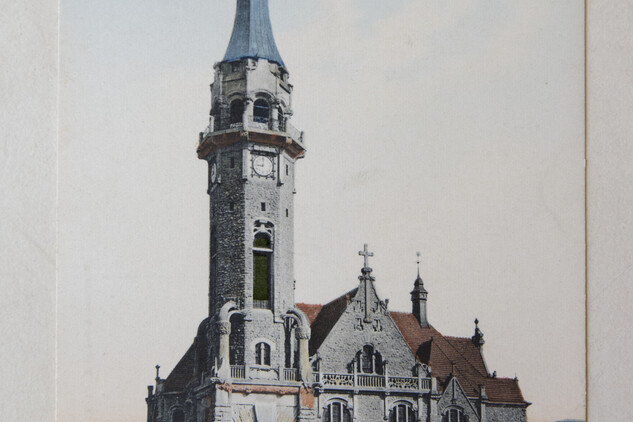 Architektura evangelických chrámů ateliéru Schilling a Graebner na Teplicku. Turn