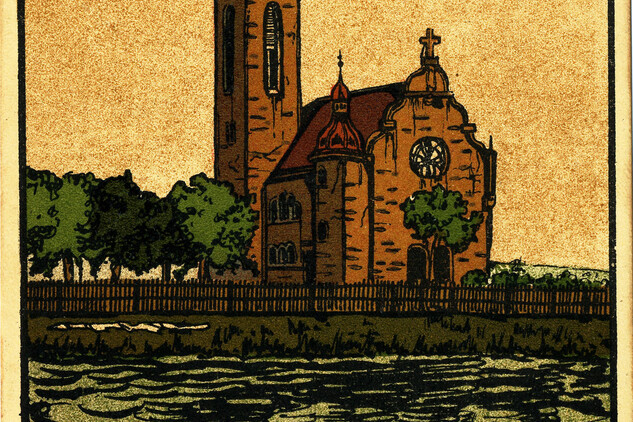 Architektura evangelických chrámů ateliéru Schilling a Graebner na Teplicku. Dux